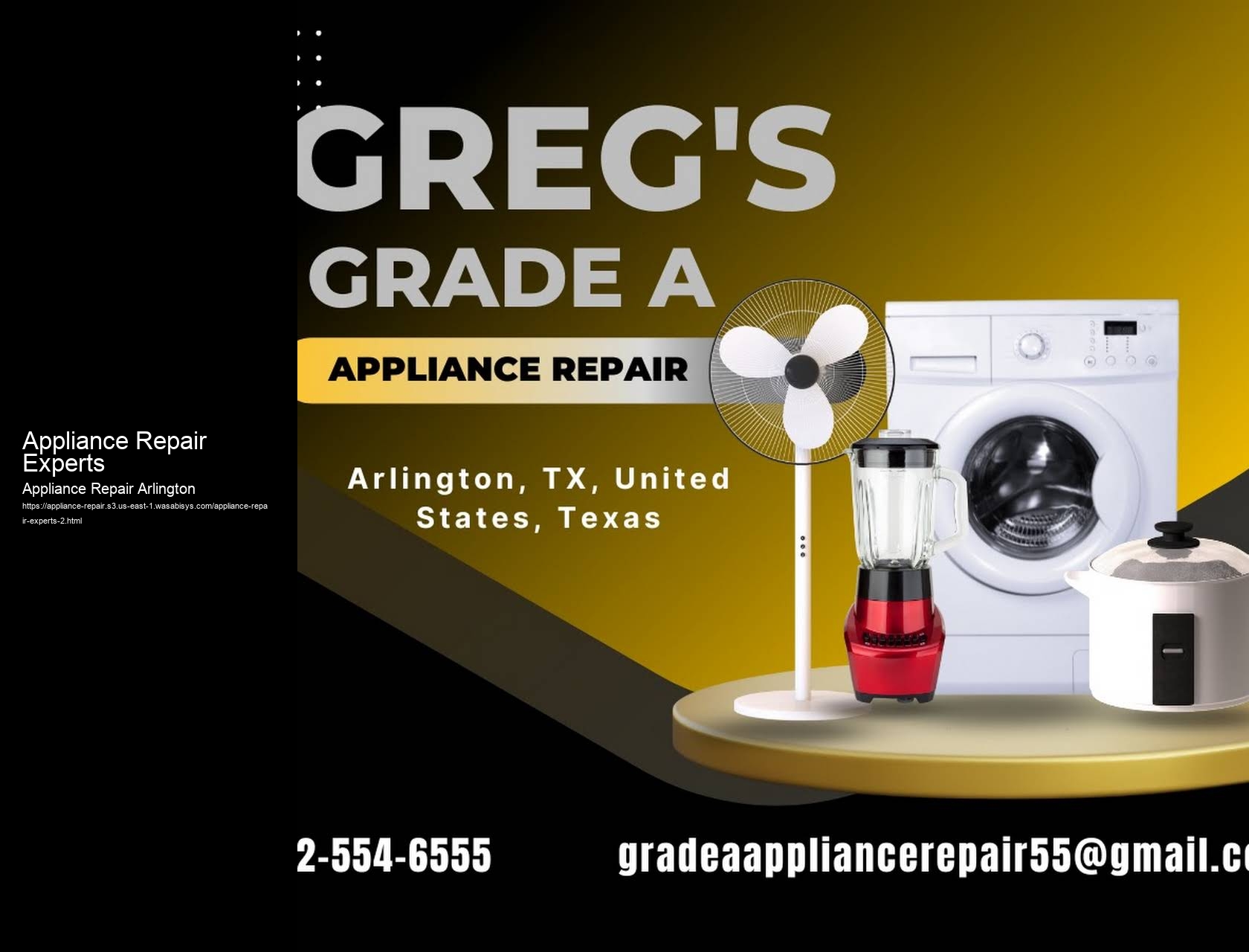 Appliance Repair Experts